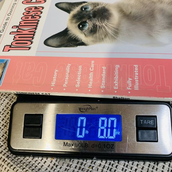 The Guide to Owning a Tonkinese Cat by Lorraine Shelton Paperback Cat Care 1997 - Picture 5 of 5